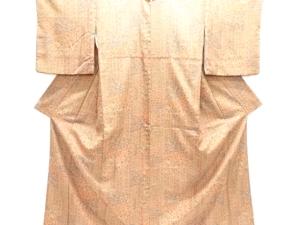 花更紗模様小紋着物